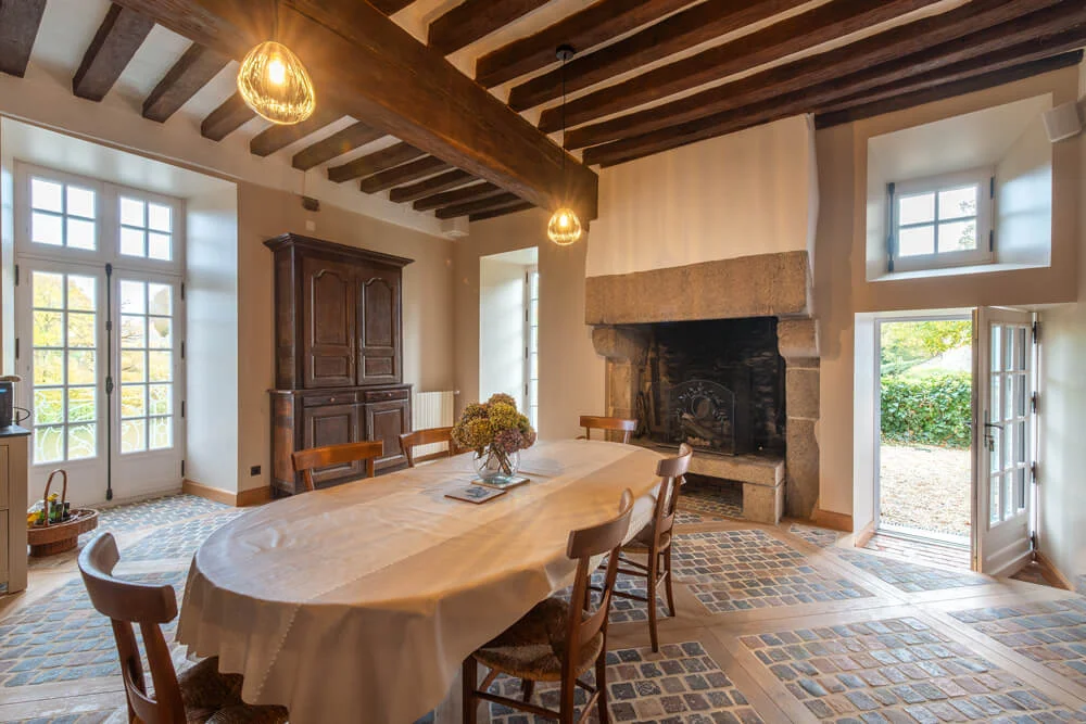 Salle à manger - Château de Marigny - Organisation évènements, Mariage, Séminaire